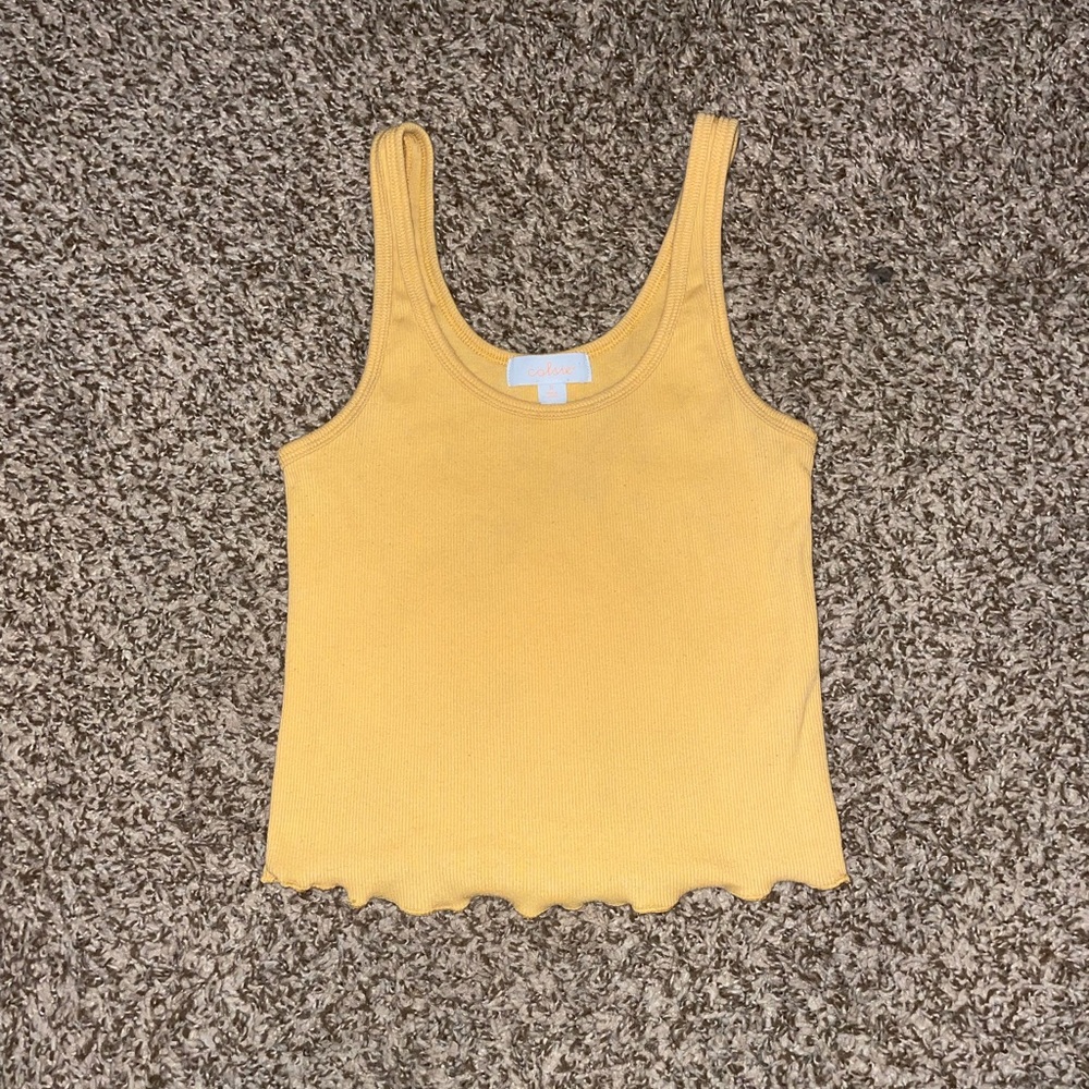 Cropped tank